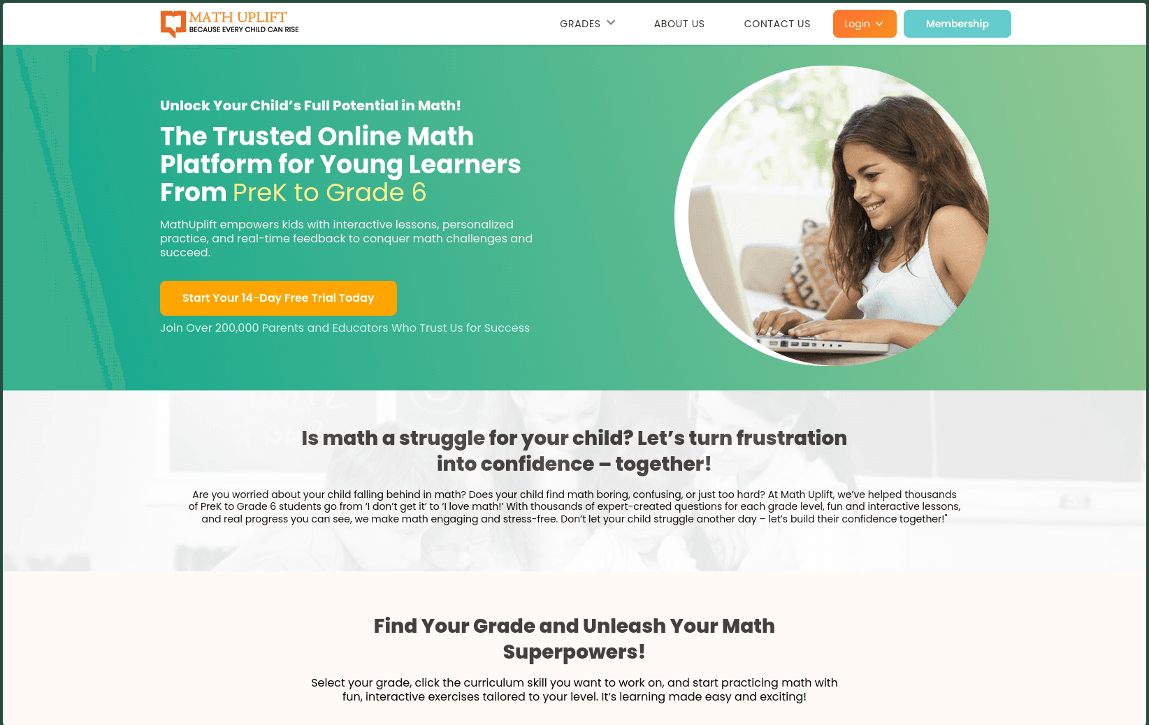 Mathuplift - Children's Math Learning App