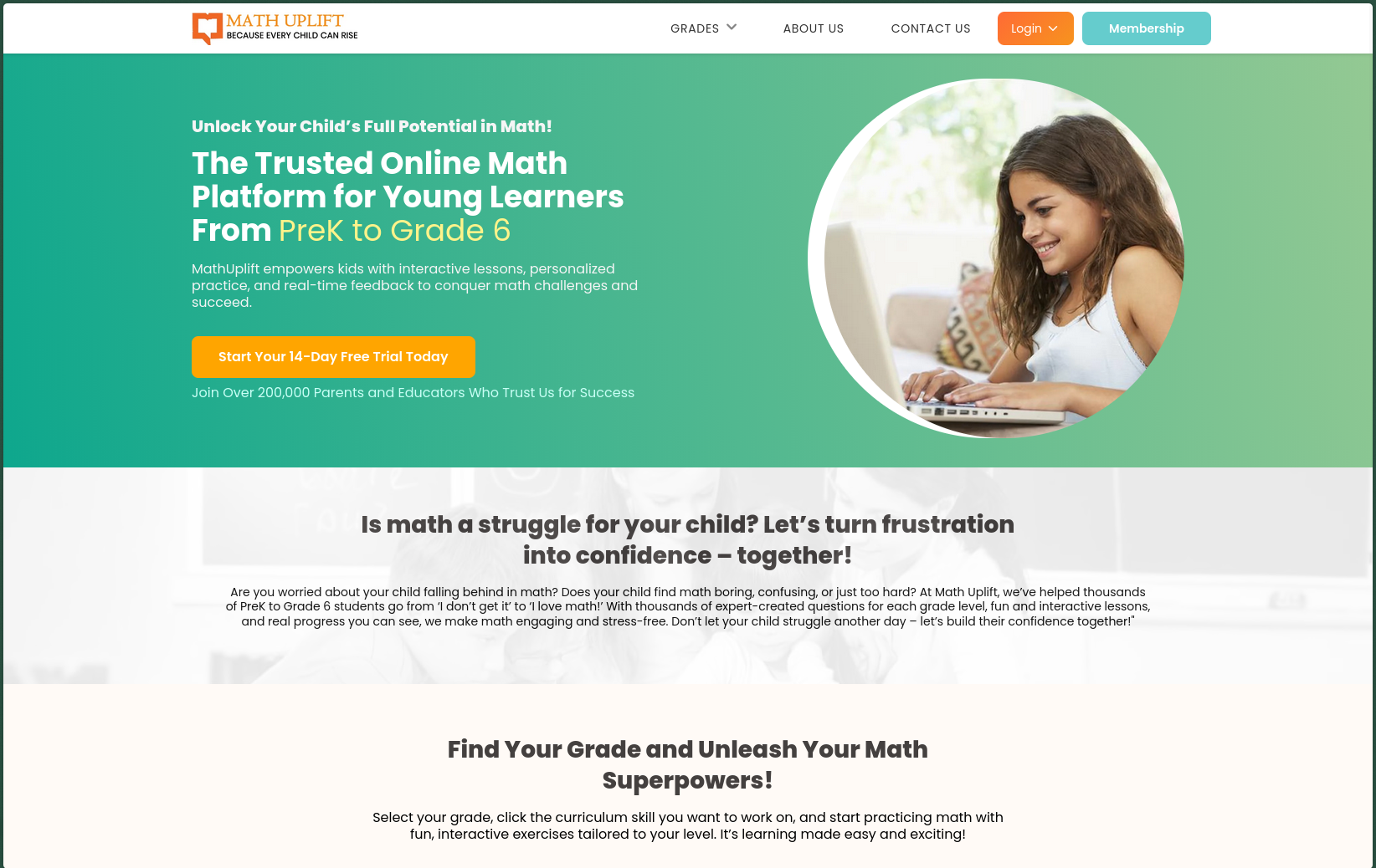Mathuplift - Children's Math Learning App